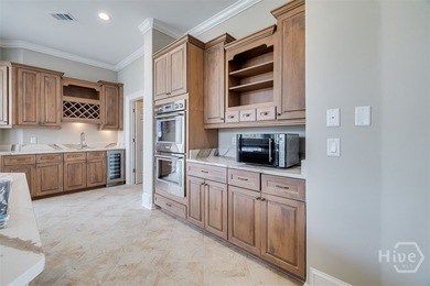 Executive-style living on the 9th hole of Black Creek Golf on Black Creek Golf Club in Georgia - for sale on GolfHomes.com, golf home, golf lot