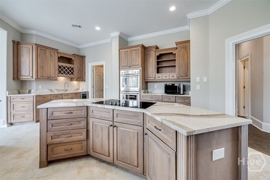 Executive-style living on the 9th hole of Black Creek Golf on Black Creek Golf Club in Georgia - for sale on GolfHomes.com, golf home, golf lot