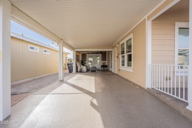 Charming furnished 2 bedroom, 2 bath, plus bonus room home with on Viewpoint Golf Resort in Arizona - for sale on GolfHomes.com, golf home, golf lot