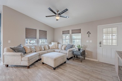 Charming furnished 2 bedroom, 2 bath, plus bonus room home with on Viewpoint Golf Resort in Arizona - for sale on GolfHomes.com, golf home, golf lot
