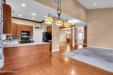 Grand Biscayne model with 2BR and 2BA, library  plus an office on Greenbriar At Ocean Aire Golf and Country Club in New Jersey - for sale on GolfHomes.com, golf home, golf lot