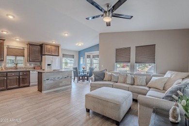 Charming furnished 2 bedroom, 2 bath, plus bonus room home with on Viewpoint Golf Resort in Arizona - for sale on GolfHomes.com, golf home, golf lot