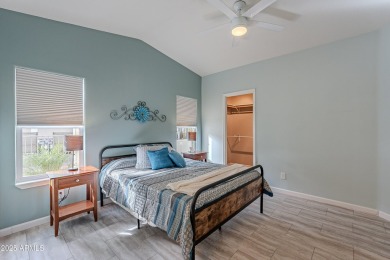 Charming furnished 2 bedroom, 2 bath, plus bonus room home with on Viewpoint Golf Resort in Arizona - for sale on GolfHomes.com, golf home, golf lot