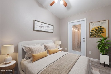 Charming furnished 2 bedroom, 2 bath, plus bonus room home with on Viewpoint Golf Resort in Arizona - for sale on GolfHomes.com, golf home, golf lot