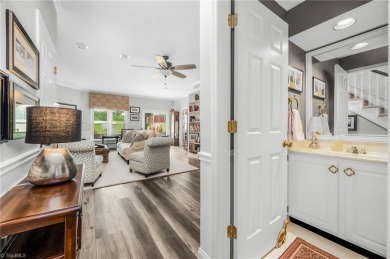 Highly sought after golf course front townhome in Warwicke Place on Bermuda Run Country Club in North Carolina - for sale on GolfHomes.com, golf home, golf lot