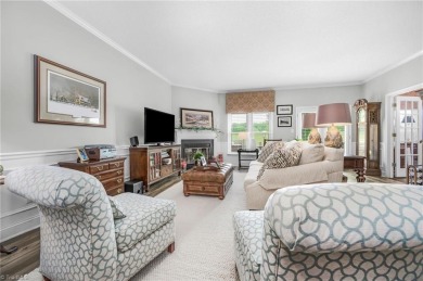Highly sought after golf course front townhome in Warwicke Place on Bermuda Run Country Club in North Carolina - for sale on GolfHomes.com, golf home, golf lot