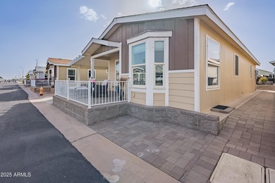 Charming furnished 2 bedroom, 2 bath, plus bonus room home with on Viewpoint Golf Resort in Arizona - for sale on GolfHomes.com, golf home, golf lot