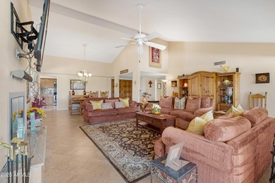 Come see the beautiful sunset views of the golf course and lake on Cottonwood Country Club in Arizona - for sale on GolfHomes.com, golf home, golf lot