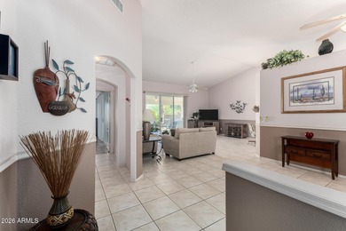 Welcome to this beautifully maintained 2bed, 2bath, home located on Coyote Lakes Golf Club in Arizona - for sale on GolfHomes.com, golf home, golf lot