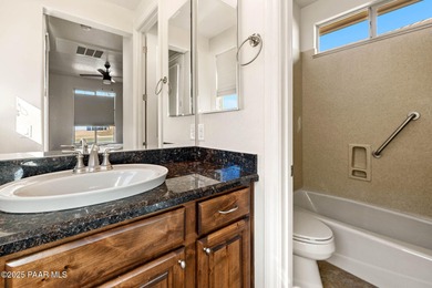 Located on the 9th hole of The Club at Prescott Lakes, this on Prescott Lakes Golf and Country Club in Arizona - for sale on GolfHomes.com, golf home, golf lot