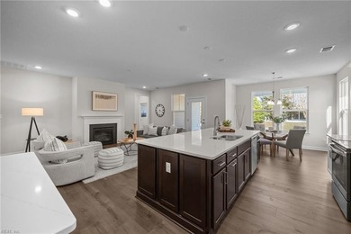 Stylish one-level home in a resort-style community featuring an on Sound Golf Links at Albemarle Plantation in North Carolina - for sale on GolfHomes.com, golf home, golf lot