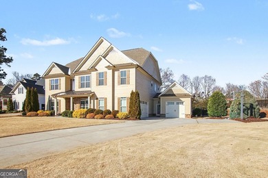 Stunning 4,407 sq ft home on a rare .91-acre double corner lot on Traditions of Braselton Golf Club in Georgia - for sale on GolfHomes.com, golf home, golf lot