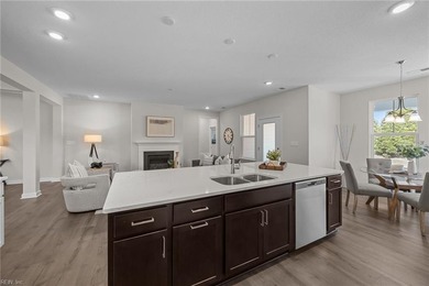 Stylish one-level home in a resort-style community featuring an on Sound Golf Links at Albemarle Plantation in North Carolina - for sale on GolfHomes.com, golf home, golf lot