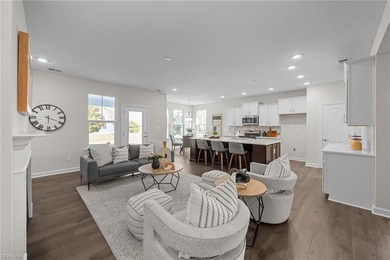 Stylish one-level home in a resort-style community featuring an on Sound Golf Links at Albemarle Plantation in North Carolina - for sale on GolfHomes.com, golf home, golf lot