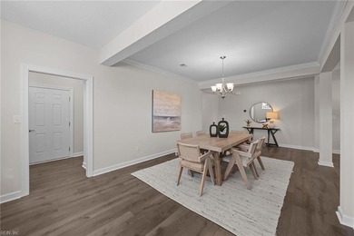 Stylish one-level home in a resort-style community featuring an on Sound Golf Links at Albemarle Plantation in North Carolina - for sale on GolfHomes.com, golf home, golf lot