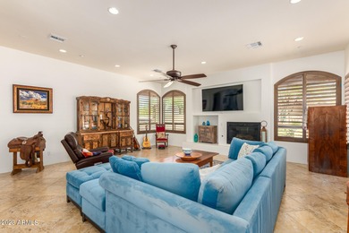 This beautiful property backs to #10 tee box on the Ranch golf on Tonto Verde Golf Club in Arizona - for sale on GolfHomes.com, golf home, golf lot