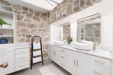 Welcome to a striking transformation of mid-century modern on Bloomington Country Club in Utah - for sale on GolfHomes.com, golf home, golf lot