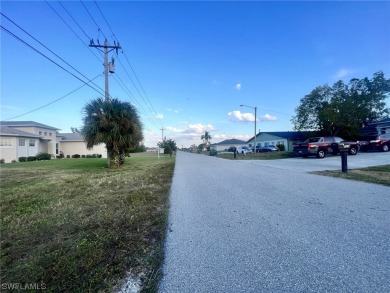 A beautiful northern rear exposure lot on a good sized canal on Cape Coral Executive Course in Florida - for sale on GolfHomes.com, golf home, golf lot
