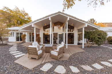 Welcome to a striking transformation of mid-century modern on Bloomington Country Club in Utah - for sale on GolfHomes.com, golf home, golf lot