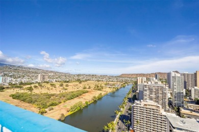 Welcome to your serene Waikiki retreat on the 25th floor on Ala Wai Golf Course in Hawaii - for sale on GolfHomes.com, golf home, golf lot
