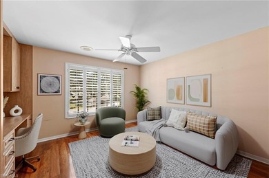 Step into a peaceful retreat designed for effortless everyday on Estero Country Club in Florida - for sale on GolfHomes.com, golf home, golf lot