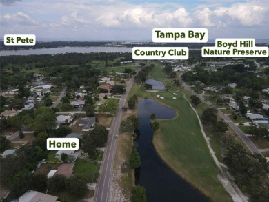 NO FLOOD ZONE-- Move-in ready with major upgrades already on St. Petersburg Country Club in Florida - for sale on GolfHomes.com, golf home, golf lot