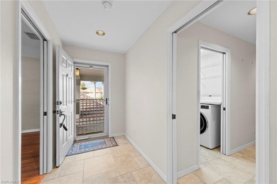 Step into a peaceful retreat designed for effortless everyday on Estero Country Club in Florida - for sale on GolfHomes.com, golf home, golf lot