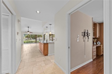 Step into a peaceful retreat designed for effortless everyday on Estero Country Club in Florida - for sale on GolfHomes.com, golf home, golf lot