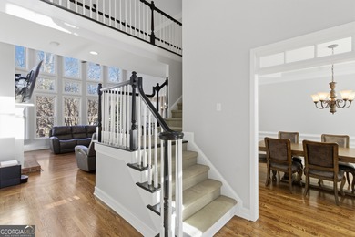 This gorgerous estate home is located in the highly sought-after on Chapel Hills Golf and Country Club in Georgia - for sale on GolfHomes.com, golf home, golf lot