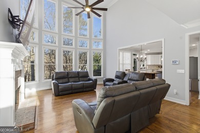 This gorgerous estate home is located in the highly sought-after on Chapel Hills Golf and Country Club in Georgia - for sale on GolfHomes.com, golf home, golf lot