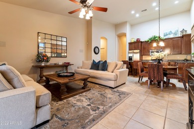 CITY LIGHTS, SUNSETS, MOUNTAINS VIEWS to the HORIZON & Nestled on Las Sendas Golf Club in Arizona - for sale on GolfHomes.com, golf home, golf lot