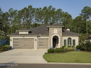This luxury four bedroom, three bath upgraded home on a wooded on Amelia National Golf and Country Club in Florida - for sale on GolfHomes.com, golf home, golf lot