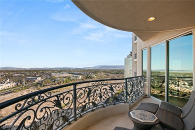 Perched high above the vibrant city, this luxury high-rise condo on Badlands Golf Club in Nevada - for sale on GolfHomes.com, golf home, golf lot