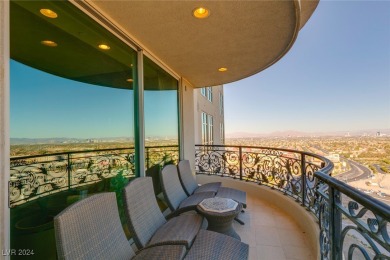 Perched high above the vibrant city, this luxury high-rise condo on Badlands Golf Club in Nevada - for sale on GolfHomes.com, golf home, golf lot