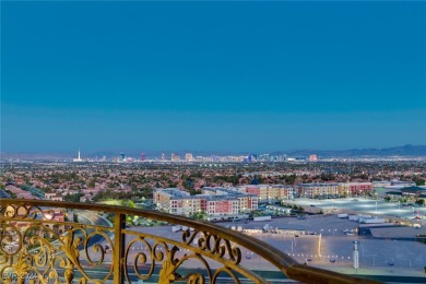 Perched high above the vibrant city, this luxury high-rise condo on Badlands Golf Club in Nevada - for sale on GolfHomes.com, golf home, golf lot