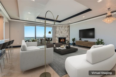 ELEGANT TURNBERRY PLACE PENTHOUSE ON THE 27TH FLOOR. PRIVATE on Las Vegas Country Club in Nevada - for sale on GolfHomes.com, golf home, golf lot