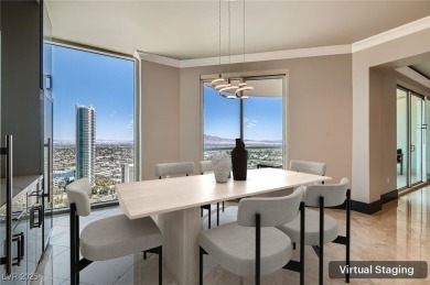 ELEGANT TURNBERRY PLACE PENTHOUSE ON THE 27TH FLOOR. PRIVATE on Las Vegas Country Club in Nevada - for sale on GolfHomes.com, golf home, golf lot