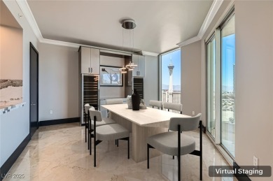 ELEGANT TURNBERRY PLACE PENTHOUSE ON THE 27TH FLOOR. PRIVATE on Las Vegas Country Club in Nevada - for sale on GolfHomes.com, golf home, golf lot