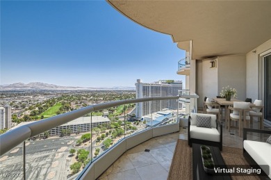 ELEGANT TURNBERRY PLACE PENTHOUSE ON THE 27TH FLOOR. PRIVATE on Las Vegas Country Club in Nevada - for sale on GolfHomes.com, golf home, golf lot