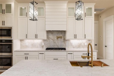 This exceptional 4-bedroom, 3.5-bath luxury modern farmhouse on Nutcracker Golf Club in Texas - for sale on GolfHomes.com, golf home, golf lot