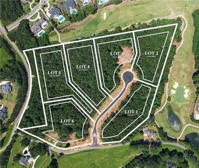 Lot 3 is a beautiful 3.21 acre lot which offers views of the on Manor Golf and Country Club in Georgia - for sale on GolfHomes.com, golf home, golf lot
