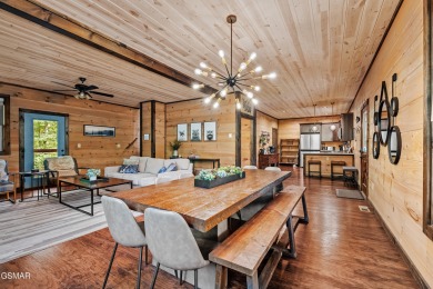 Welcome to Pine Top Escape, a stunning rustic-modern mountain on Bent Creek Golf Course in Tennessee - for sale on GolfHomes.com, golf home, golf lot