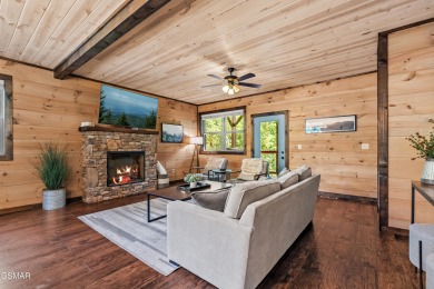 Welcome to Pine Top Escape, a stunning rustic-modern mountain on Bent Creek Golf Course in Tennessee - for sale on GolfHomes.com, golf home, golf lot