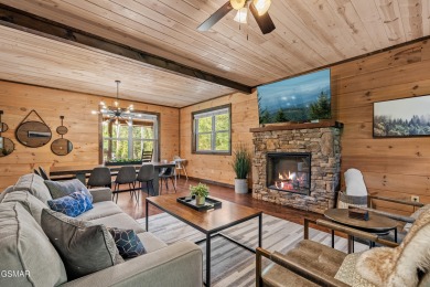 Welcome to Pine Top Escape, a stunning rustic-modern mountain on Bent Creek Golf Course in Tennessee - for sale on GolfHomes.com, golf home, golf lot