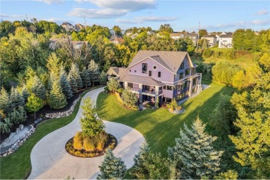 Some homes are built--others are conjured. Set upon 36 private on Begin Oaks Golf in Minnesota - for sale on GolfHomes.com, golf home, golf lot