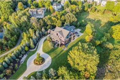 Some homes are built--others are conjured. Set upon 36 private on Begin Oaks Golf in Minnesota - for sale on GolfHomes.com, golf home, golf lot
