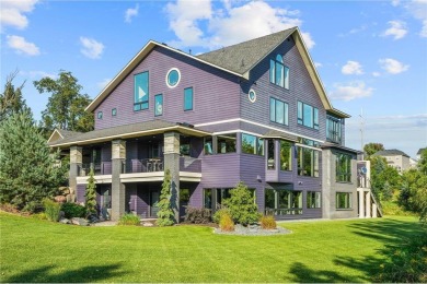 Some homes are built--others are conjured. Set upon 36 private on Begin Oaks Golf in Minnesota - for sale on GolfHomes.com, golf home, golf lot