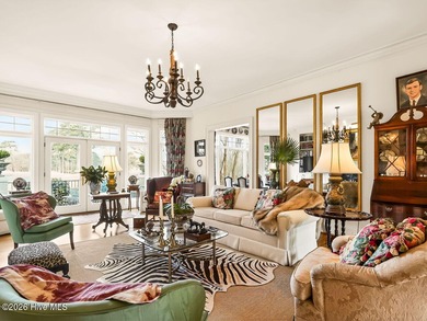 Situated on a quiet cul-de-sac overlooking the 9th tee of on Greenville Country Club in North Carolina - for sale on GolfHomes.com, golf home, golf lot