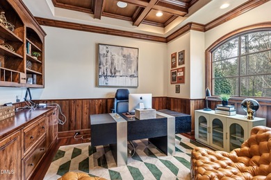 Behind the gates of ''The Hills of Rosemont'', one of the NC on Old Chatham Golf Club in North Carolina - for sale on GolfHomes.com, golf home, golf lot