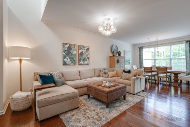 Exquisite semi-custom Cypress model townhome in the desirable on Palatine Hills Golf Course in Illinois - for sale on GolfHomes.com, golf home, golf lot